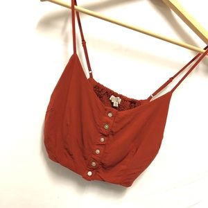 Rust Crop Top